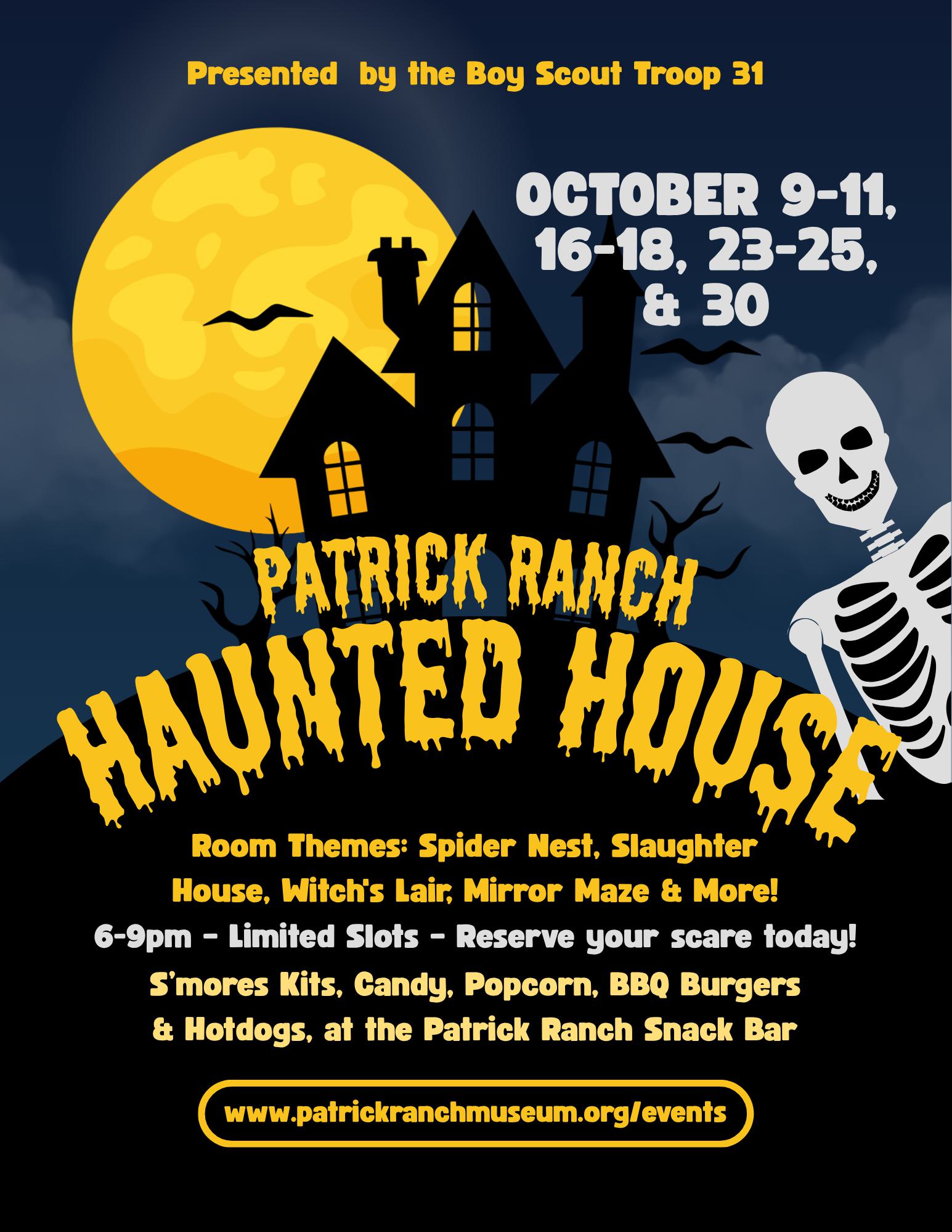 Patrick Ranch Haunted House 2026
