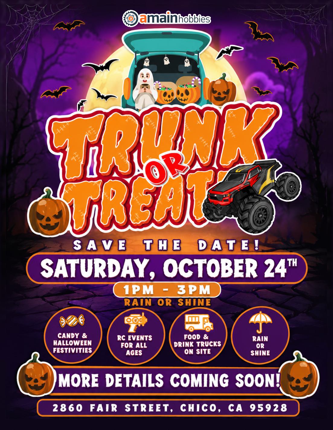AMain Hobbies Annual Trunk or Treat