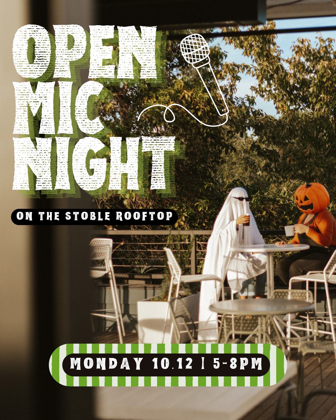 Open Mic Night on the Rooftop