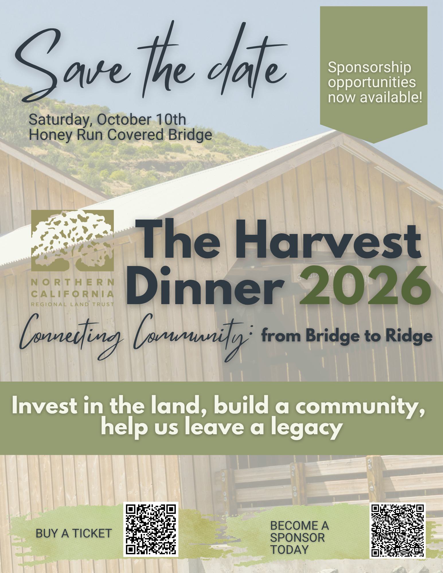The Harvest Dinner 2026