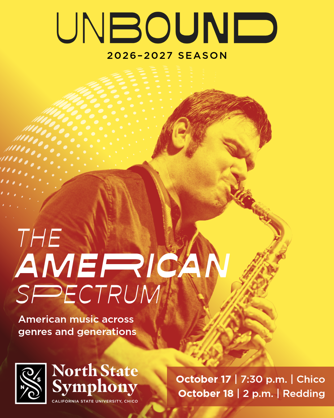 North State Symphony presents The American Spectrum live at Laxson