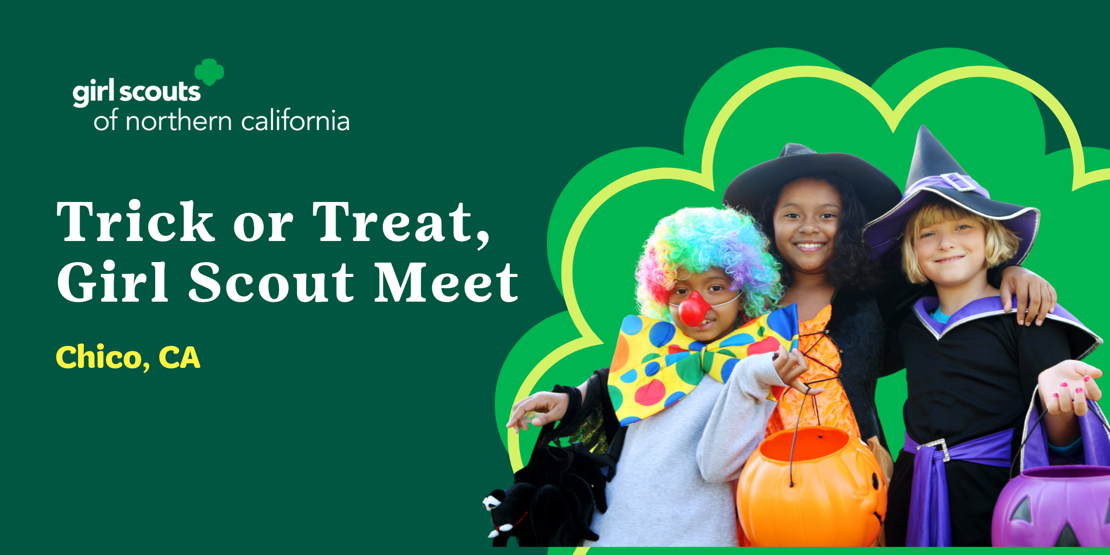 Trick or Treat, Girl Scout Meet!